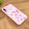 Силиконовый чехол-накладка цветы со стразами для Iphone XS Max