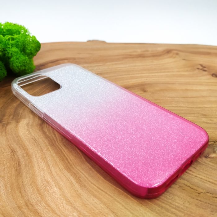 Силиконовый чехол с блёстками VAJA IPHONE 12/12 Pro (6.1) Pink