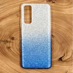 Силиконовый чехол VAJA градиент Huawei P Smart 2021 Blue