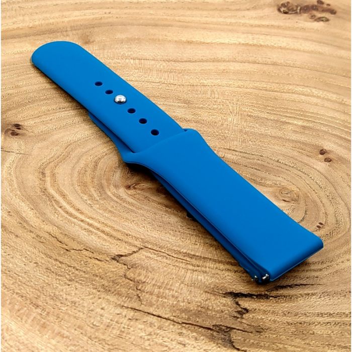 Силиконовый Ремешок Amazfit/Philips Q1/G4/X16/Mi A6 Blue Green