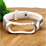Силиконовый ремешок браслет для Mi Band 5 Camouflage Light