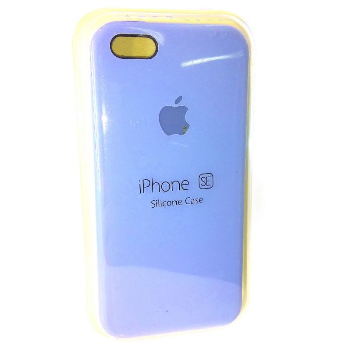 Силиконовый чехол (silicone case) iPhone 5G/5S/5SE Blue Agate