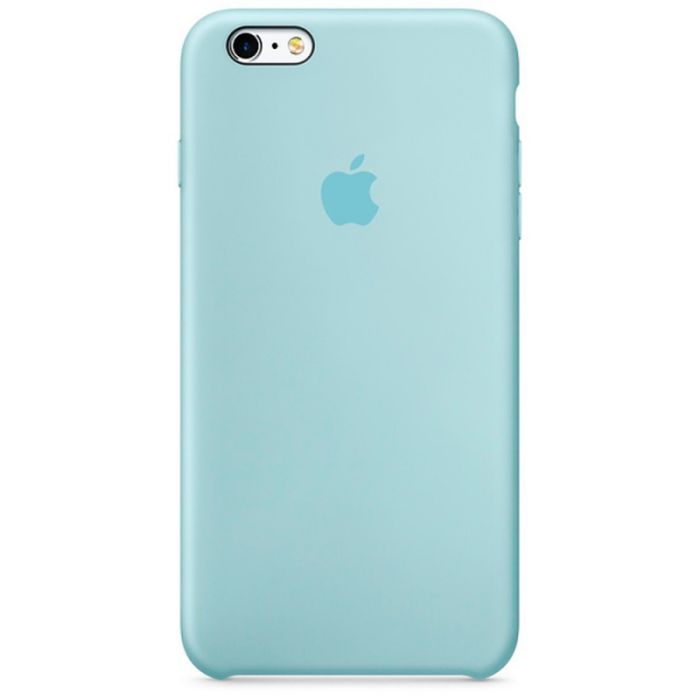 Силиконовый чехол (silicone case) iPhone 6 Plus Mint (Мятный)