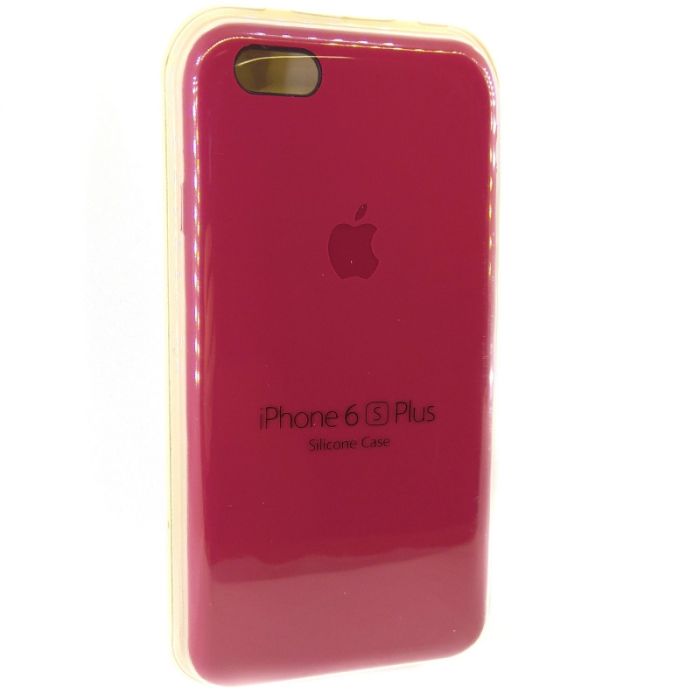 Силиконовый чехол (silicone case) iPhone 6G+ Rose Red