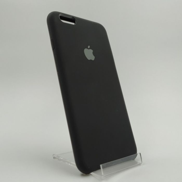 Оригинальный матовый чехол Silicone Case iPhone 6G/6S Black