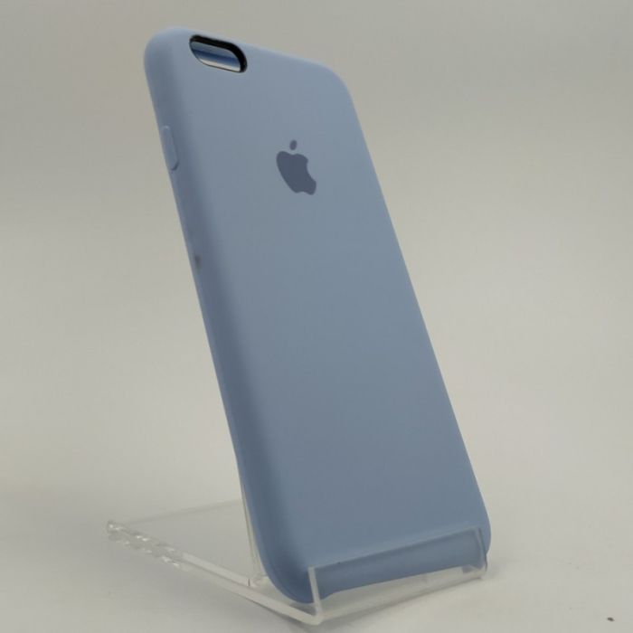 Оригинальный матовый чехол Silicone Case iPhone 6G/6S Blue Agate