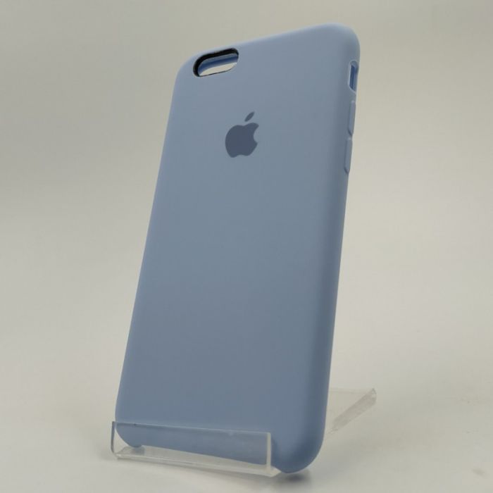 Оригинальный матовый чехол Silicone Case iPhone 6G/6S Blue Agate