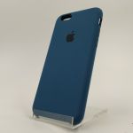 Оригинальный матовый чехол Silicone Case iPhone 6G/6S Blue Cobalt