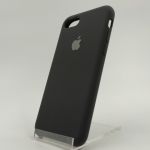 Оригинальный матовый чехол Silicone Case iPhone 7G+ Black