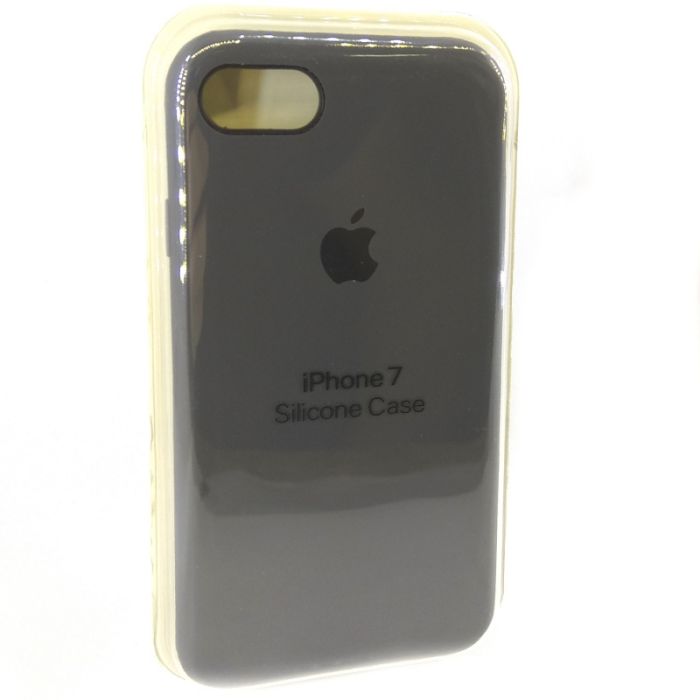 Силиконовый чехол (silicone case) iPhone 7G Gray (Серый)