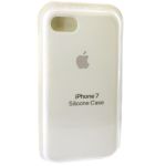 Силиконовый чехол (silicone case) iPhone 7G White (Белый)