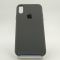 Оригинальный матовый чехол Silicone Case iPhone X/Xs Gray