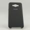 Оригинальный матовый чехол Silicone Case Samsung Galaxy J7 2016 J710 Black