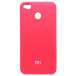 Силиконовый чехол (silicone case) Xiaomi Redmi 4X Red (Красный)