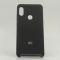 Оригинальный матовый чехол Silicone Case Xiaomi Redmi Note 5 Black