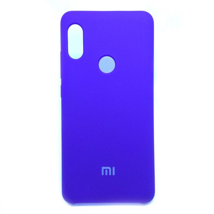 Силиконовый чехол (silicone case) Xiaomi Redmi Note 5 Purple (Фиолетовый)