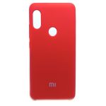 Силиконовый чехол (silicone case) Xiaomi Redmi Note 5 Red (Красный)
