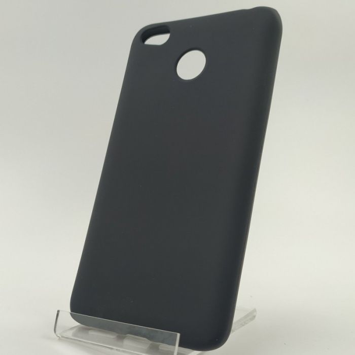Силиконовый чехол Simin Style Xiaomi Redmi 4x Black (Черный)