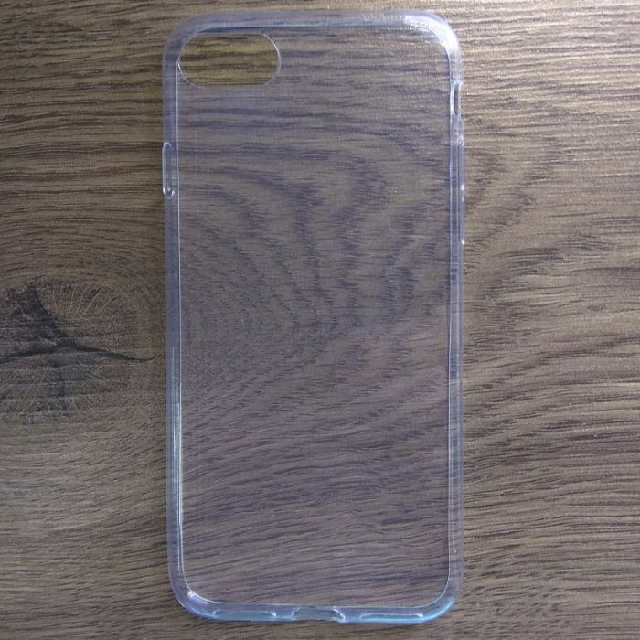 Силиконовый ультратонкий чехол Remax iPhone 7G White (Белый)