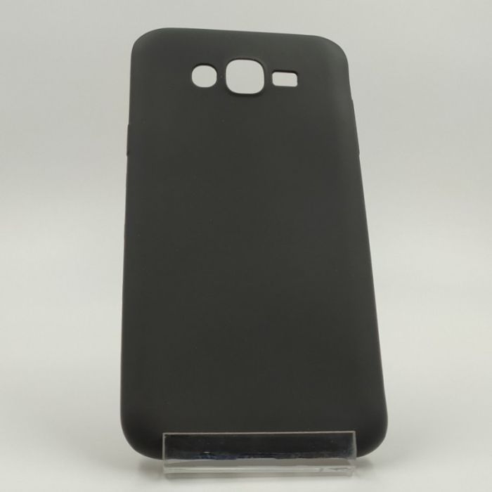 Силиконовый матовый чехол-накладка Simin Style Samsung J7 Black