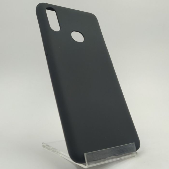 Силиконовый матовый чехол-накладка Simin Style Samsung A10S Black