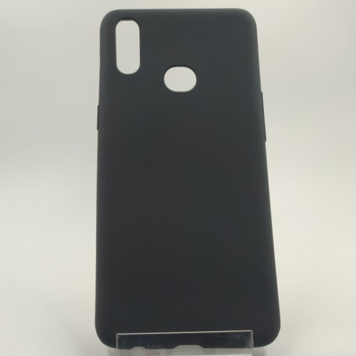 Силиконовый матовый чехол-накладка Simin Style Samsung A10S Black