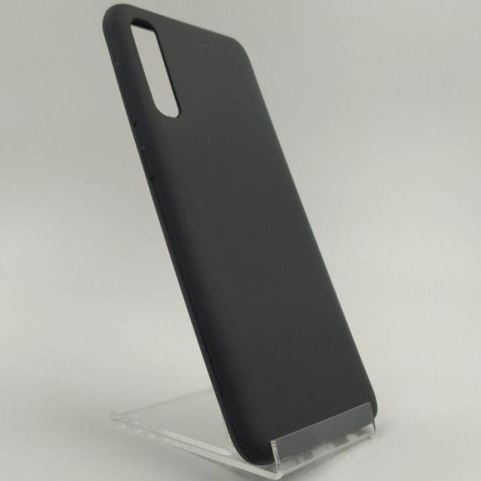Силиконовый матовый чехол-накладка Simin Style Samsung A50/A30s Black