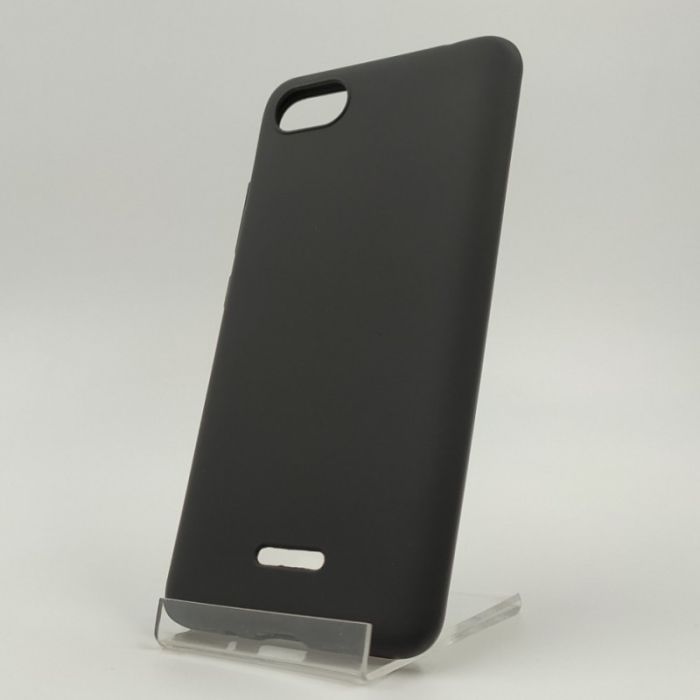Силиконовый матовый чехол-накладка Simin Style Xiaomi Redmi6a Black