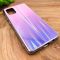 Стеклянный чехол Gradient case для Samsung A71 Shades of Purple