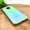 Стеклянный чехол Gradient case для XIAOMI Redmi Note9 Pro aquamarine
