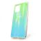 Стеклянный чехол Gradient case Samsung A31 aquamarine