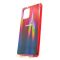 Стеклянный чехол Gradient case Samsung A31 wine-colored