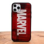 Стеклянный ударопрочный чехол с принтом Marvel для Iphone 11 Pro