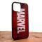 Стеклянный ударопрочный чехол с принтом Marvel для Iphone 12 (6.7)