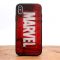 Стеклянный ударопрочный чехол с принтом Marvel для Iphone XS Max