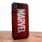 Стеклянный ударопрочный чехол с принтом Marvel для Iphone XS Max