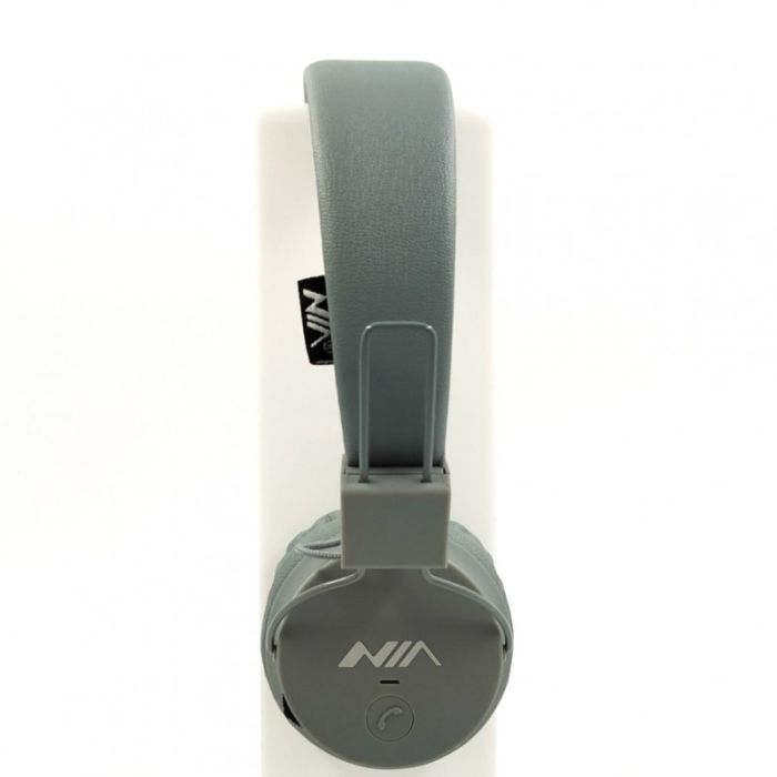 Накладные Bluetooth стерео наушники NIA X2 Gray