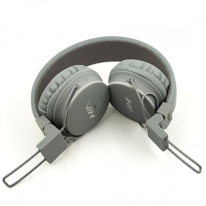 Накладные Bluetooth стерео наушники NIA X2 Gray