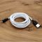 Сверхпрочный силиконовый USB кабель HOCO X21 Micro USB 2m White