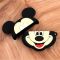 Ударопрочный силиконовый чехол для Apple AirPods Pro Rubber Mickey Mouse