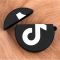 Ударопрочный силиконовый чехол для Apple AirPods TikTok