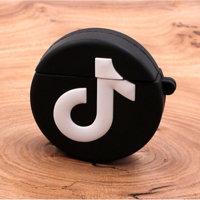 Ударопрочный силиконовый чехол для Apple AirPods TikTok