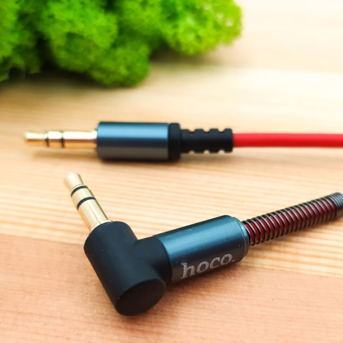 Угловой аудио кабель 3.5mm Aux Remax