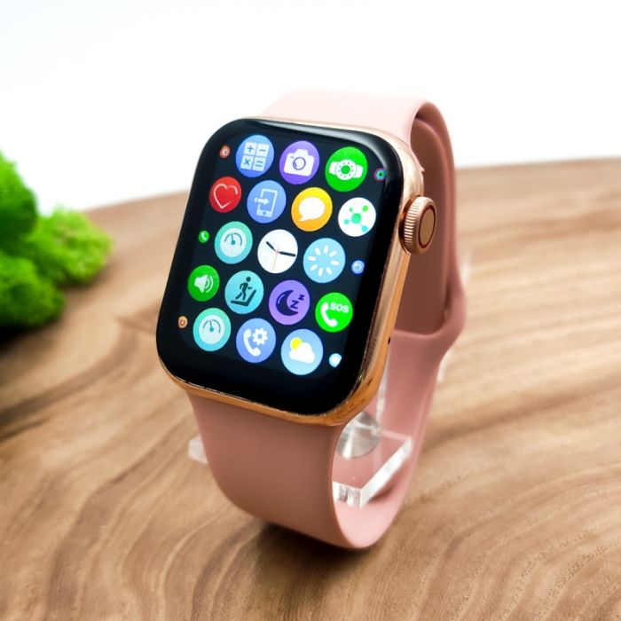 Умные смарт часы Apple Smart Watch MC57 Gold