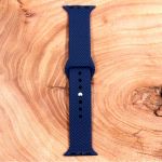 Универсальный силиконовый ремешок для Apple Watch Braided Navy Storm 38/40mm
