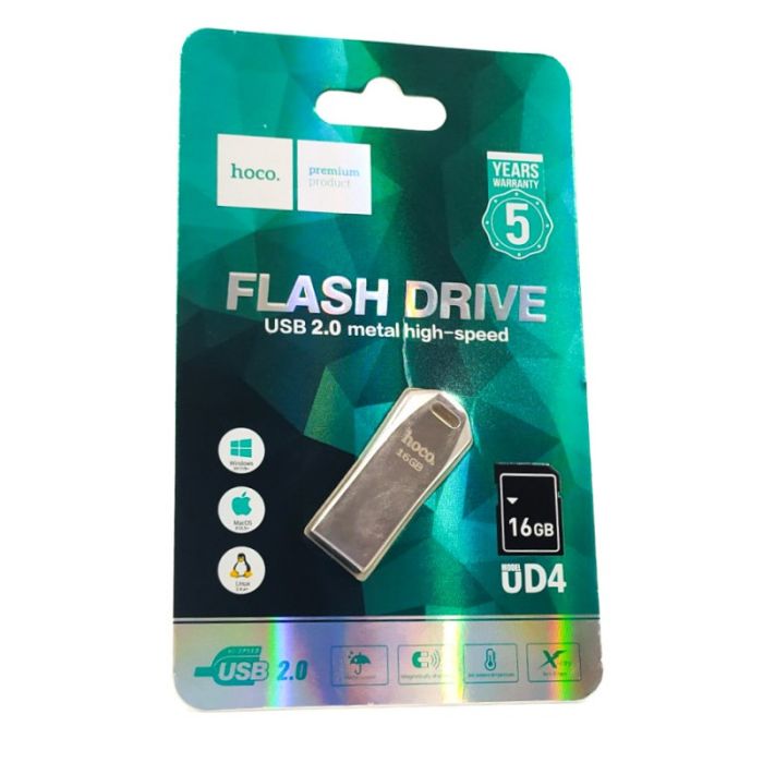 Стильный металлический USB флеш накопитель HOCO UD4 8Gb (18306)