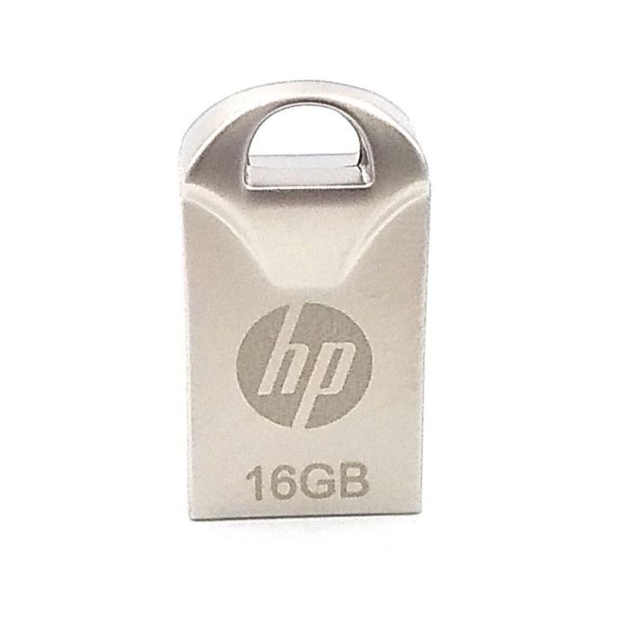 USB Флеш память HP Slim Metal Сompact 16 ГБ Silver (Серебряный)