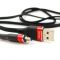 Сверхпрочный силиконовый USB кабель HOCO U72 Micro USB Black