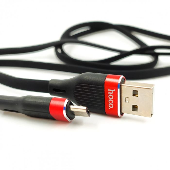 Сверхпрочный силиконовый USB кабель HOCO U72 Micro USB Black