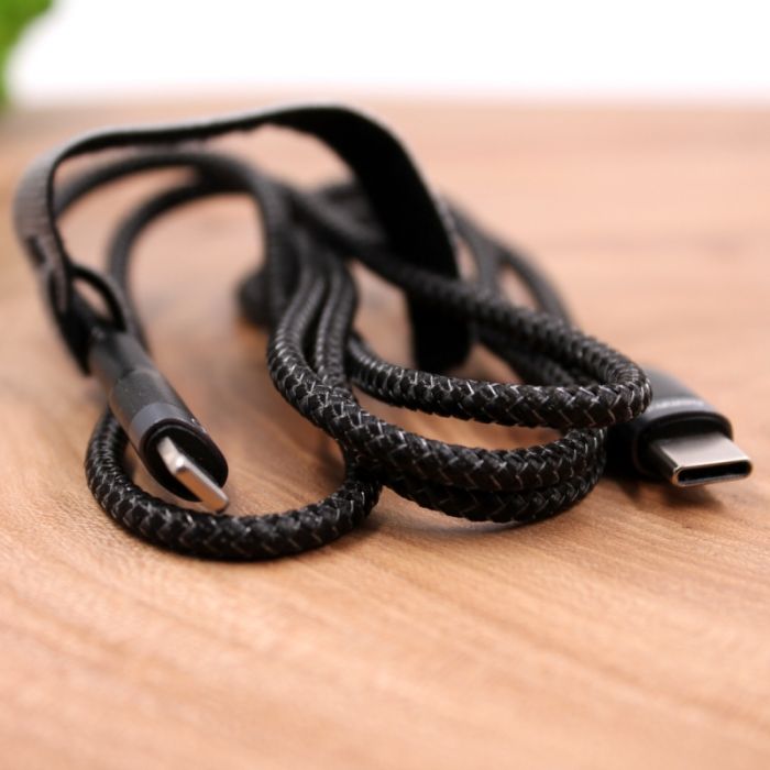 USB кабель в нейлоновой Type-C to Lighting 18W Remax RC-009